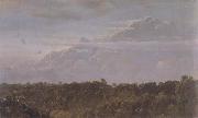 Frederic E.Church Thunder Clouds,Jamaica USA oil painting artist
